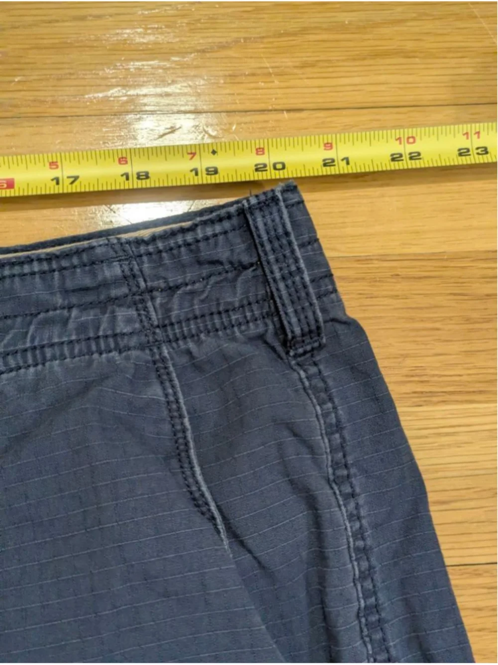 IZOD Cargo Shorts Blue Waist 42
